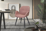 Stoel 'Maxim' Stof Roze