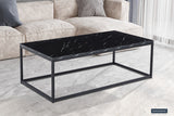 Salontafel 'Dallas' Decor Marmer Zwart