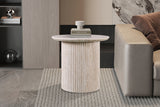 Salontafel 'Lagos' 50 cm Rond Decor Travertin Beige
