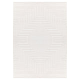 Dream 1111 Cream/Creme Modern Vloerkleed Japandi Stijl Laagpolig Tapijt