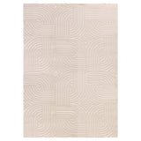 Dream 1112 Beige Modern Vloerkleed Japandi Stijl Laagpolig Tapijt