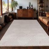 Dream 1113 Beige Modern Vloerkleed Japandi Stijl Laagpolig Tapijt