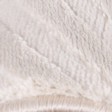 Dream 1113 Cream/Creme Modern Vloerkleed Japandi Stijl Laagpolig Tapijt