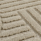 Close-up foto van Art japandi vloerkleed