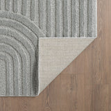 Art 1121 Grijs Scandinavisch Japandi Vloerkleed Binnen/Buiten Tapijt