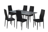 Tafel 'Kenzo' 140 cm Rechthoekig Steen Grijs