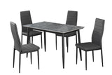 Tafel 'Kenzo' 120 cm Rechthoekig Steen Grijs