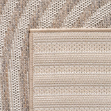 Desert Beige Geweven Japandi Vloerkleed Indoor/Outdoor Tapijt Tuinkleed