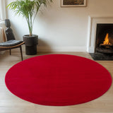 Red Rund Vloerkleden