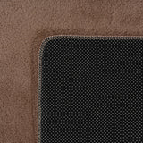 Velvet Fluffy Zachte vloerkleed Bruin