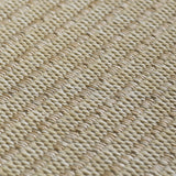 Close-up foto van Plat geweven tapijt Gizeh in neutrale kleur