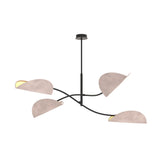 Plafondlamp LOTUS Grijs – 4-Lichts Design Lamp