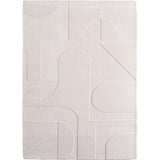 Modern Vloerkleed Geometrisch Creme