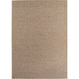 Geweven vloerkleed beige