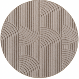 Beige Rund Front