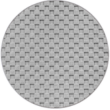 Vloerkleden Silver Rund Front