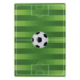 Kid's 2911 Voetbalveld Vloerkleed Laagpolig Kinderkamer Tapijt