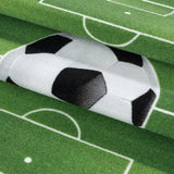 Kid's 2911 Voetbalveld Vloerkleed Laagpolig Kinderkamer Tapijt