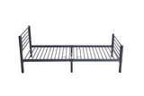 Bed 'Sammy' 90x200 Metaal Donkergrijs