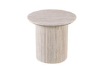 Salontafel 'Lagos' 50 cm Rond Decor Travertin Beige