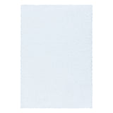 Sydney Shaggy White/Wit Vloerkleed Hoogpolig Zachte Tapijt Effen