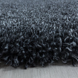 Fluffy Shaggy Antraciet Vloerkleed Hoogpolig Zachte Trendy Tapijt