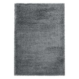 Fluffy Shaggy Lightgrey/Lichtgrijs Vloerkleed Hoogpolig Zachte Trendy Tapijt