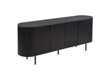 Dressoir 'Lagos' 200 cm Decor Donkerbruin