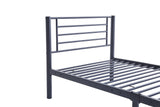 Bed 'Sammy' 90x200 Metaal Donkergrijs