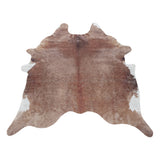 Etosha Brown/Bruin Vloerkleed Antislip Imitatie Dierenprint Tapijt
