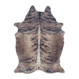 Etosha Brown/Bruin Vloerkleed Antislip Imitatie Dierenprint Tapijt