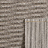 Loom 4300 Brown/Bruin Laagpolig Duurzaam Geweven Vloerkleed Effen Binnen/Buiten Tapijt