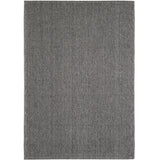 Loom 4300 Gray/Grijs Laagpolig Duurzaam Geweven Vloerkleed Effen Binnen/Buiten Tapijt