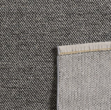 Loom 4300 Gray/Grijs Laagpolig Duurzaam Geweven Vloerkleed Effen Binnen/Buiten Tapijt