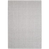 Loom 4300 Silver/ Zilver Laagpolig Duurzaam Geweven Vloerkleed Effen Binnen/Buiten Tapijt