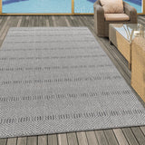 Vloerkleed Aruba Grijs 4903 - Outdoor tapijt - Waterbestendig