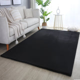 Fluffy Supersoft 5100 Black/Zwart Vloerkleed Hoogpolig Extra Zachte Trendy Tapijt