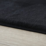 Fluffy Supersoft 5100 Black/Zwart Vloerkleed Hoogpolig Extra Zachte Trendy Tapijt