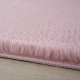 Fluffy Supersoft 5100 Rose/Roze Vloerkleed Hoogpolig Extra Zachte Trendy Tapijt