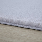 Fluffy Supersoft 5100 Silver/Zilver Vloerkleed Hoogpolig Extra Zachte Trendy Tapijt