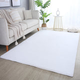 Fluffy Supersoft 5100 White/Wit Vloerkleed Hoogpolig Extra Zachte Trendy Tapijt