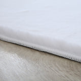 Fluffy Supersoft 5100 White/Wit Vloerkleed Hoogpolig Extra Zachte Trendy Tapijt