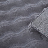 Ambiance Fluffy Soft 5110 Grey/Grijs 3D Vloerkleed Hoogpolig Effen Kleur