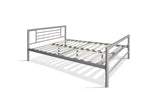 Bed 'Sandro' 140x200 met lattenbodem Grijs