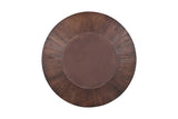 Tafel 'Tommy' 130 cm Rond Mango hout Bruin