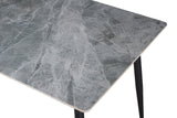 Tafel 'Kenzo' 120 cm Rechthoekig Steen Grijs