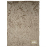 Fluffy vloerkleed Taupe
