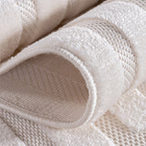 Doha 1653 Simply Crème Japandi Modern Design Vloerkleed Indoor/Outdoor Tapijt