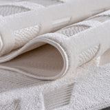 Doha 1655 Simply Crème Japandi Modern Design Vloerkleed Indoor/Outdoor Tapijt