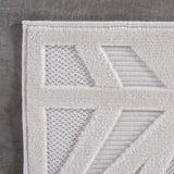 Doha 1655 Simply Crème Japandi Modern Design Vloerkleed Indoor/Outdoor Tapijt